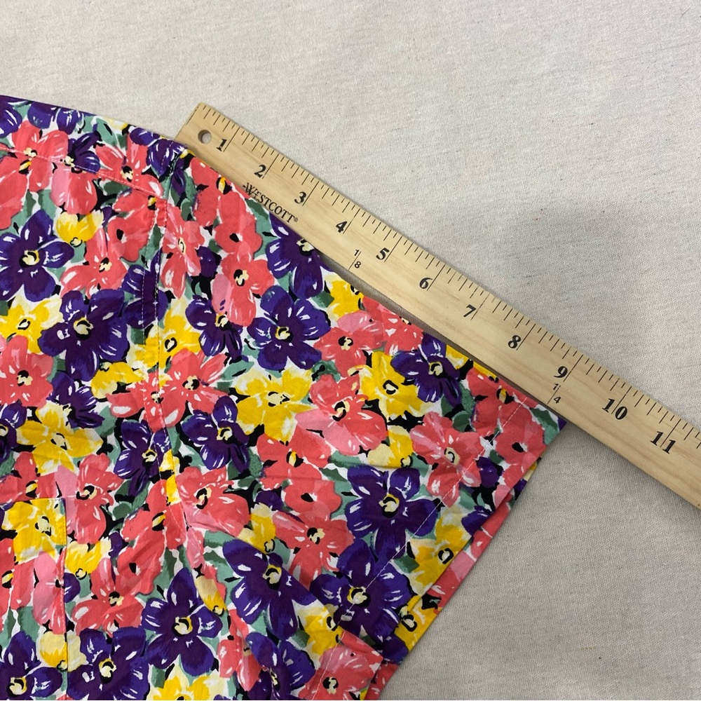 J Crew NWT Shirt Mens L Beach Hawaiian Floral AOP Short Sleeve Camp Collar Loop - Picture 11 of 11